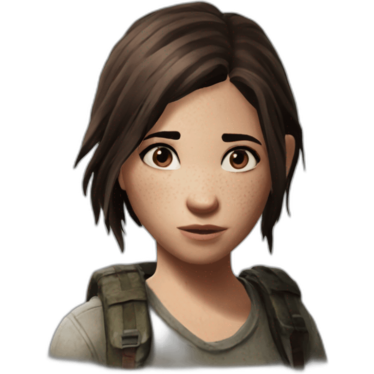 Ellie the last of us confident emoji