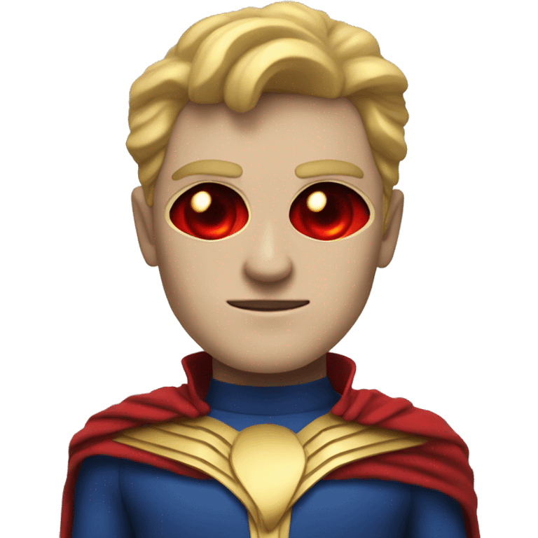 homelander with laser red eyes emoji