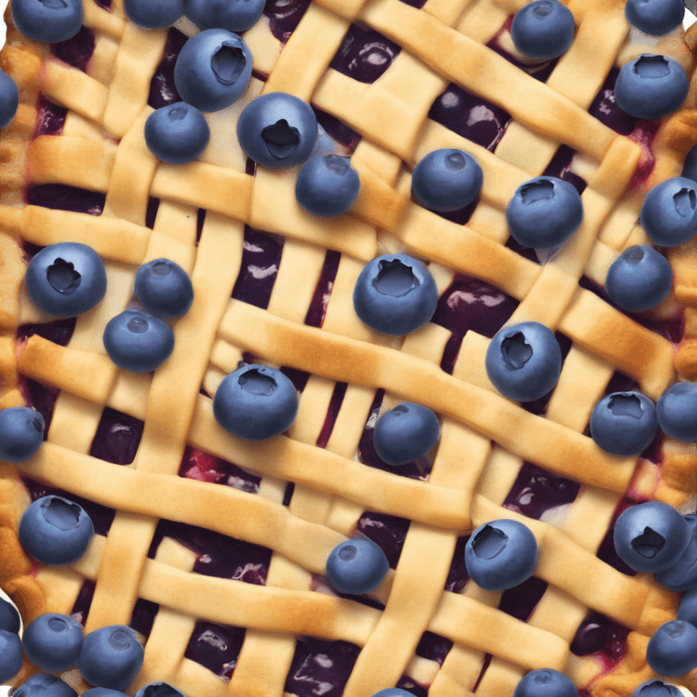 blueberry pie  emoji