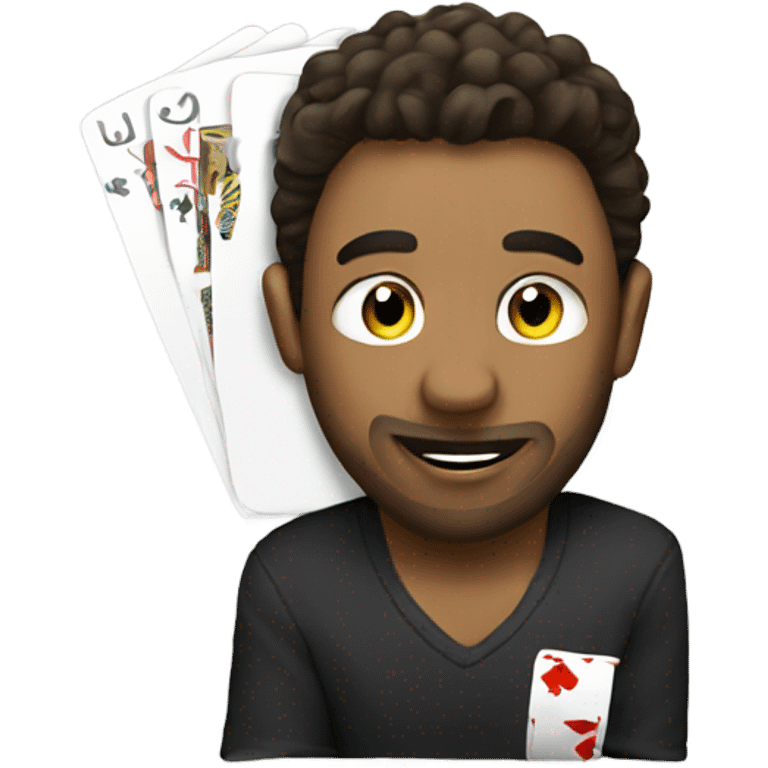 Me play poker emoji