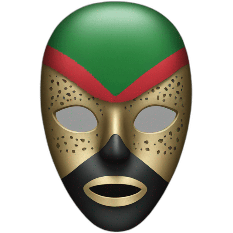 Palestinian mask emoji