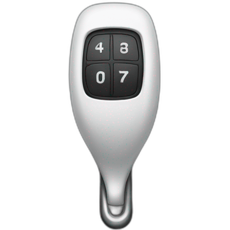 Gear shift lever emoji