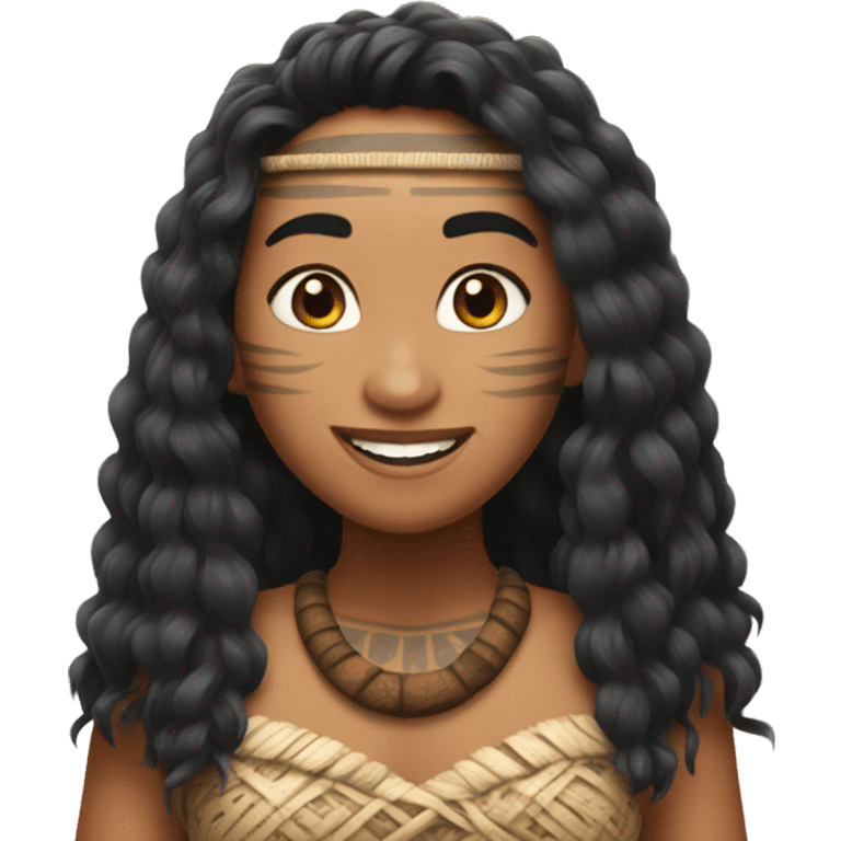 Prinesa Moana emoji