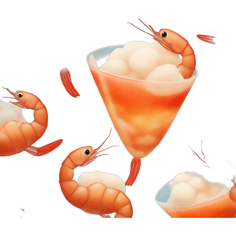 Shrimp cocktail  emoji