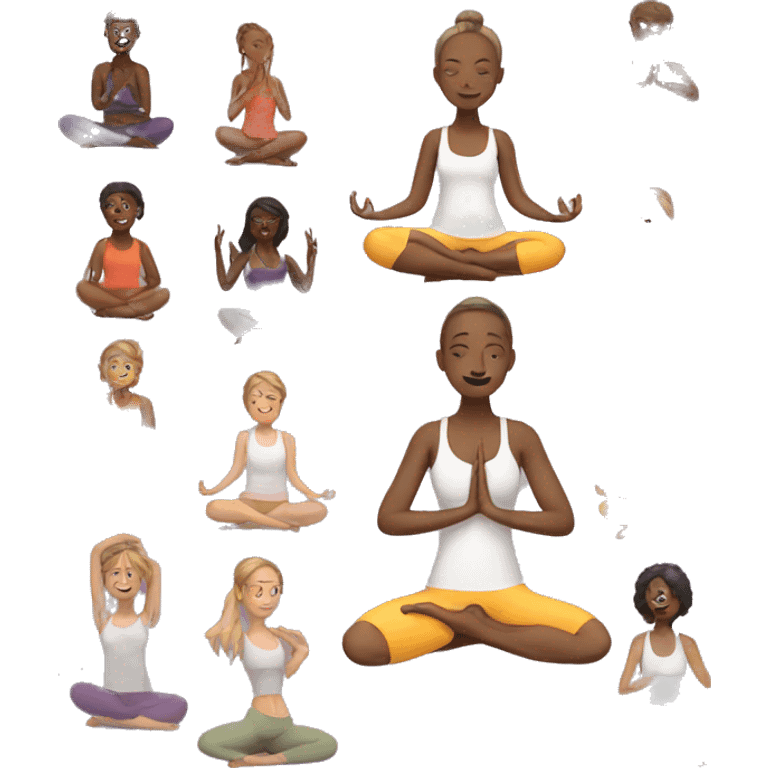 yoga emoji