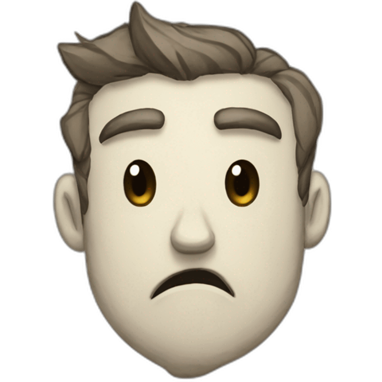 Wilson in the don't starve emoji