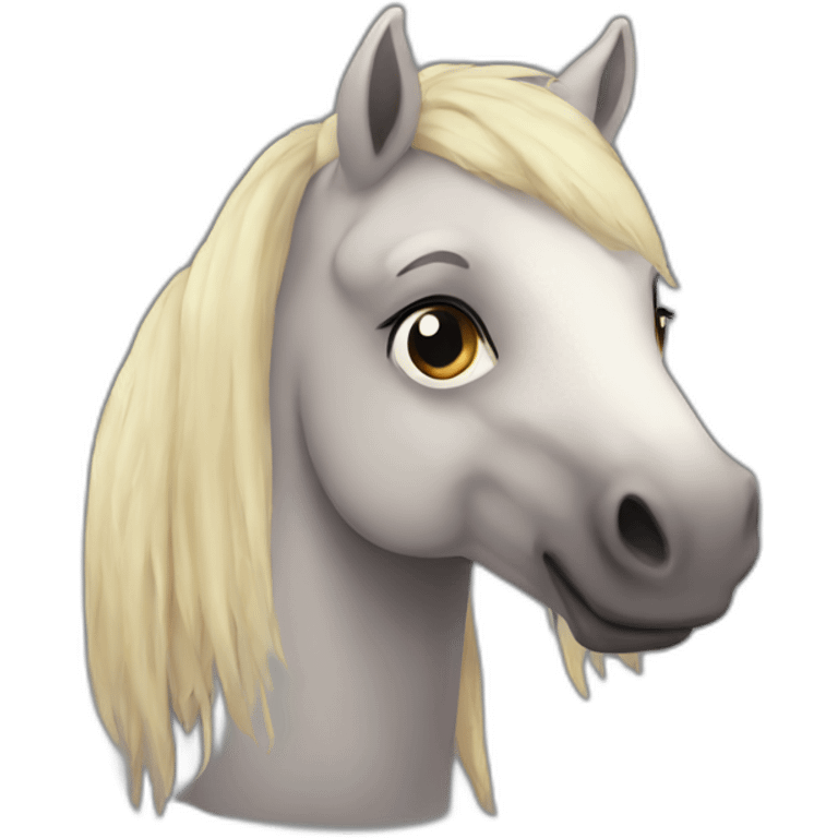 Fat Pony emoji