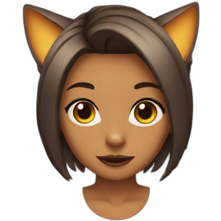 hot catgirl emoji