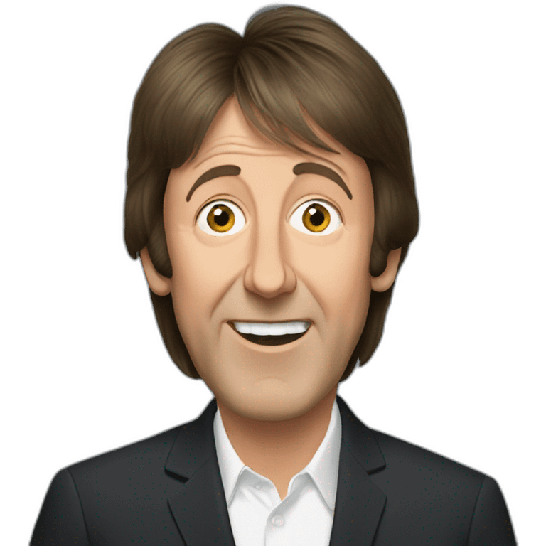 Paul McCartney emoji