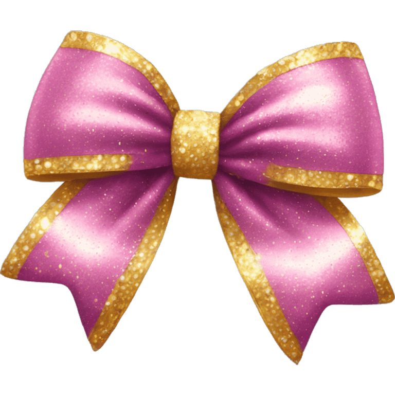 sparkly bow emoji