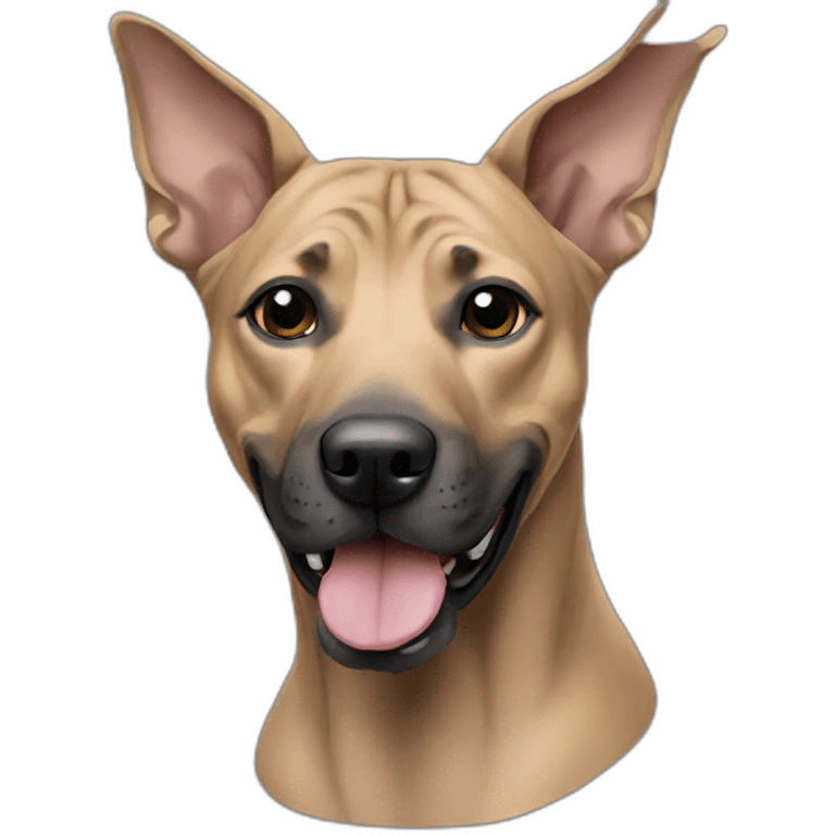 Dog Thai Ridgeback emoji