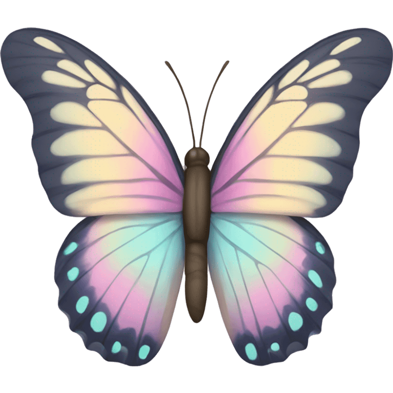 pastel butterfly emoji emoji