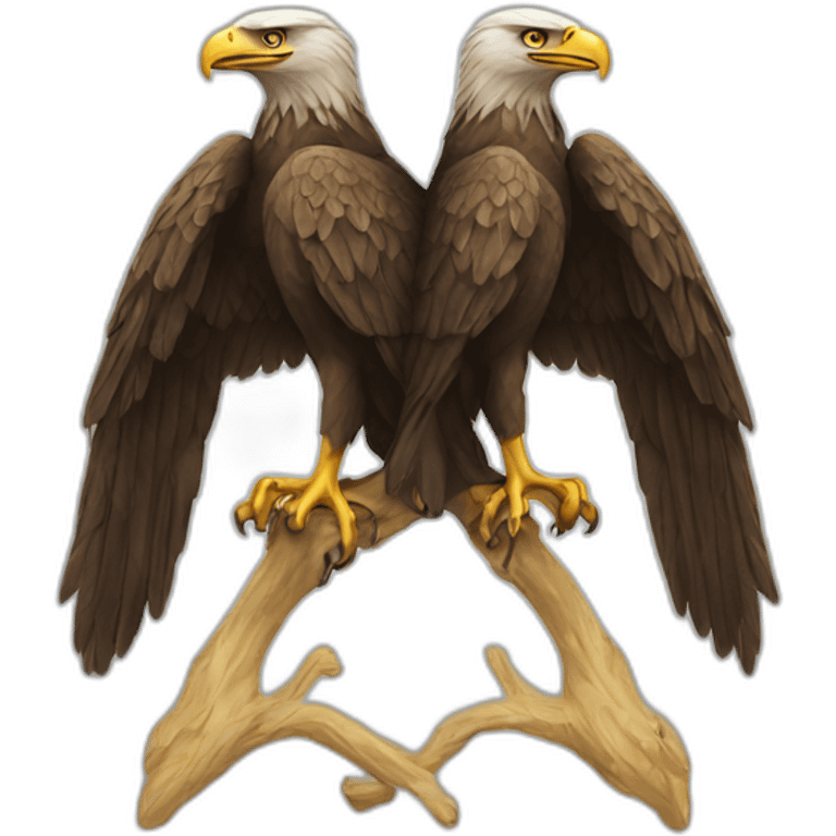 two-headed eagle emoji