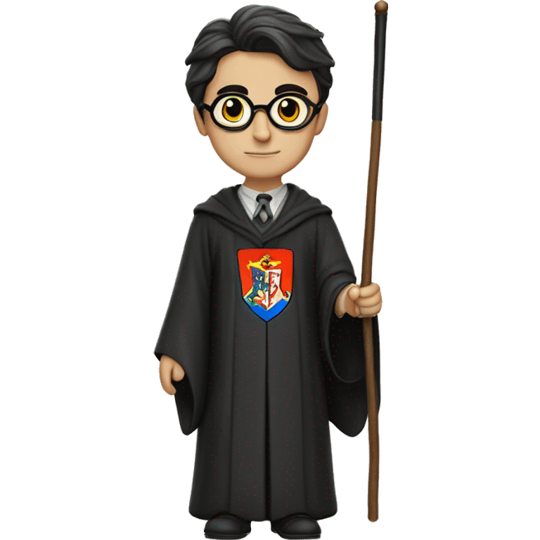 harry potter with a serbian flag emoji