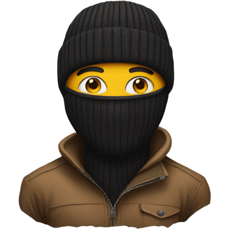 ski mask emoji