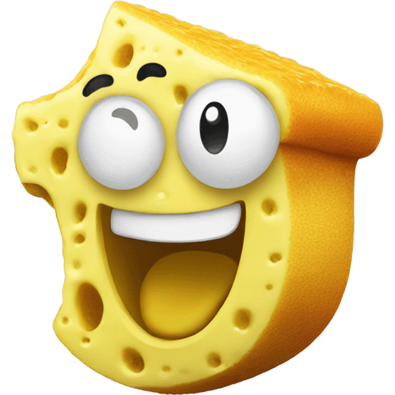 Laughing Sponge emoji