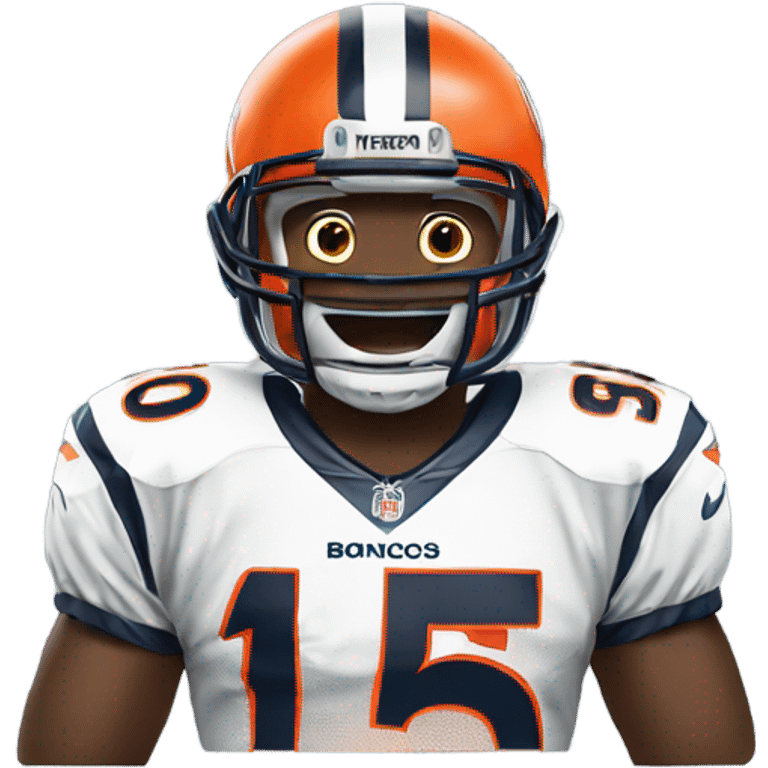 Denver broncos football emoji