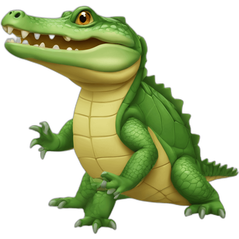 Tortue crocodile emoji