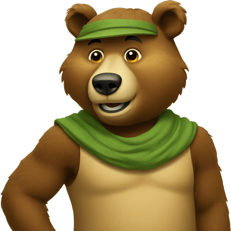 yogi bear emoji