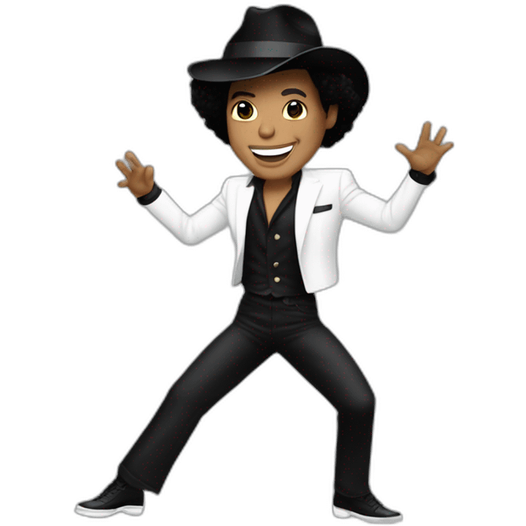 mickael jackson danse emoji