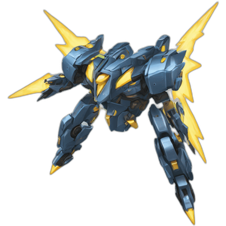 mecha lightning bolt emoji