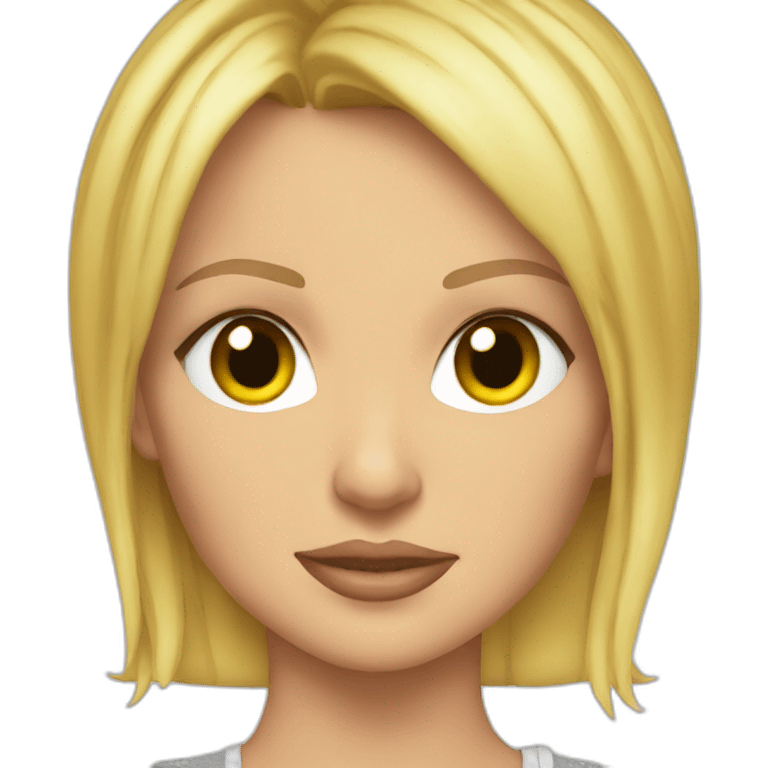 Britney Spears one more time emoji