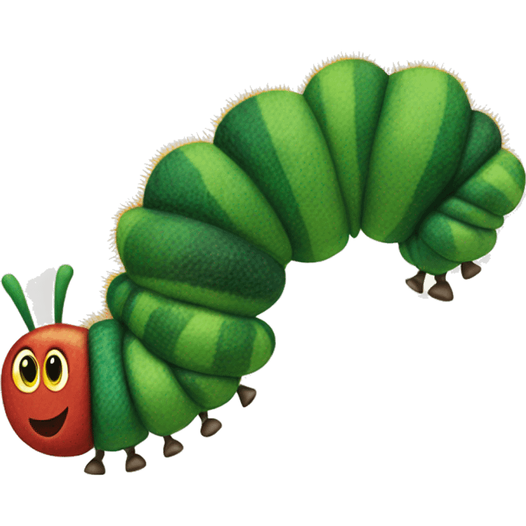 The little hungry caterpillar book emoji