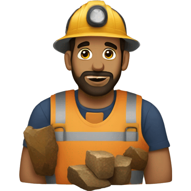 drake with a miner emoji