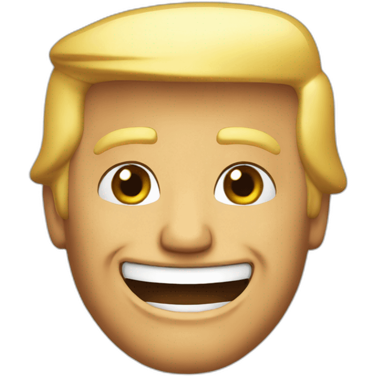 donald trump happy emoji