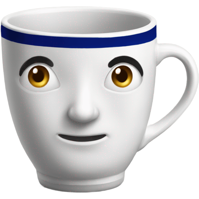 French ceramic cup emoji