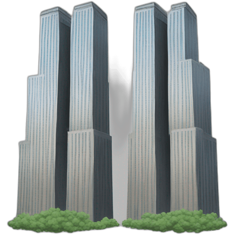 Twin towers emoji