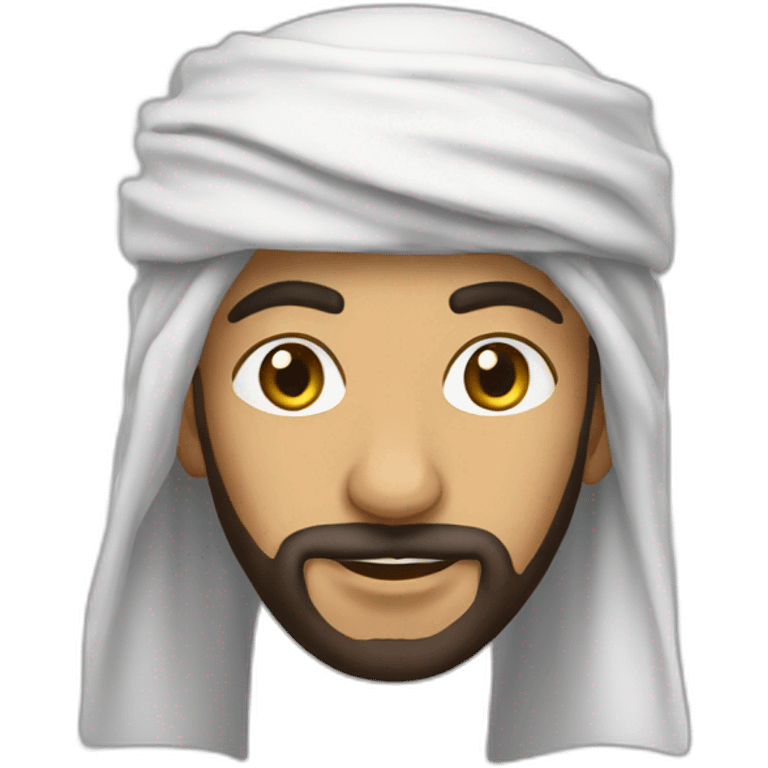 Un arabe qui vole emoji