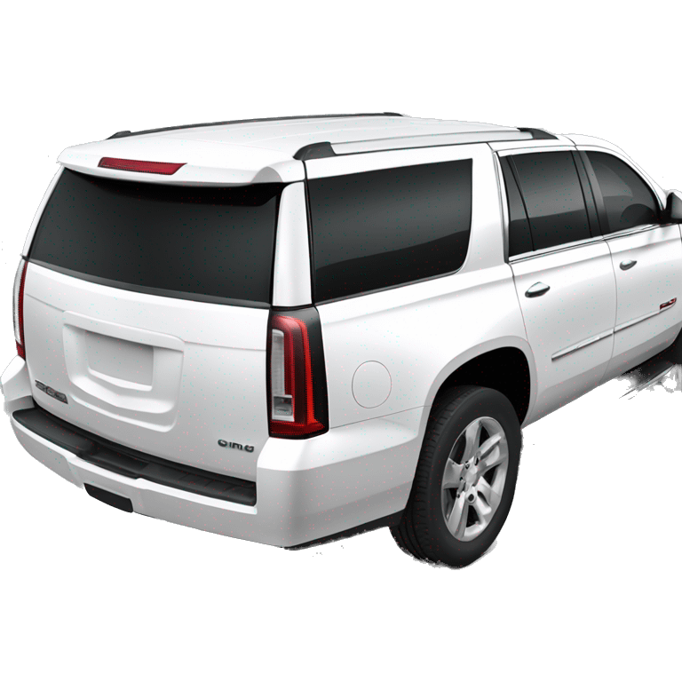 white gmc yukon emoji