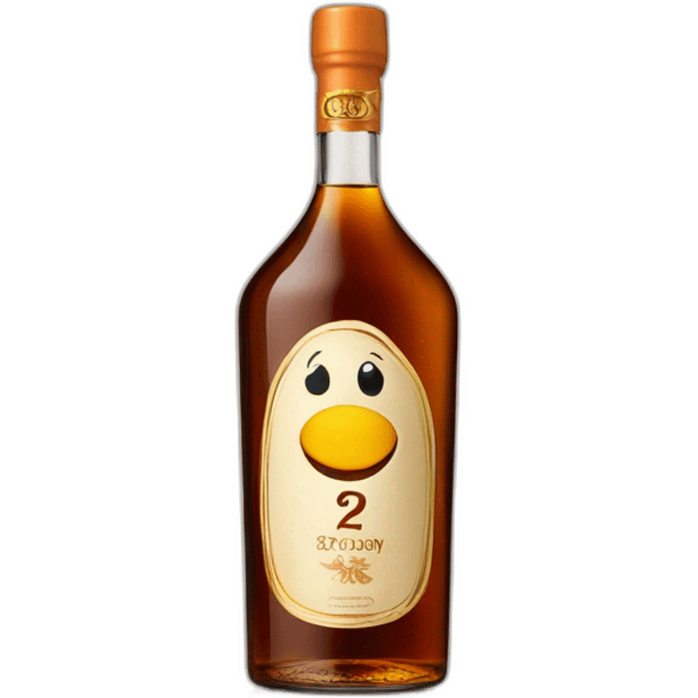 bottle of 52 years Kizlyar brandy emoji