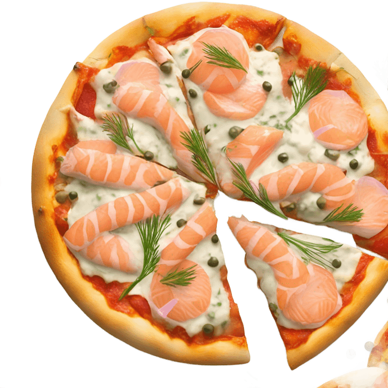 Salmon Pizza emoji