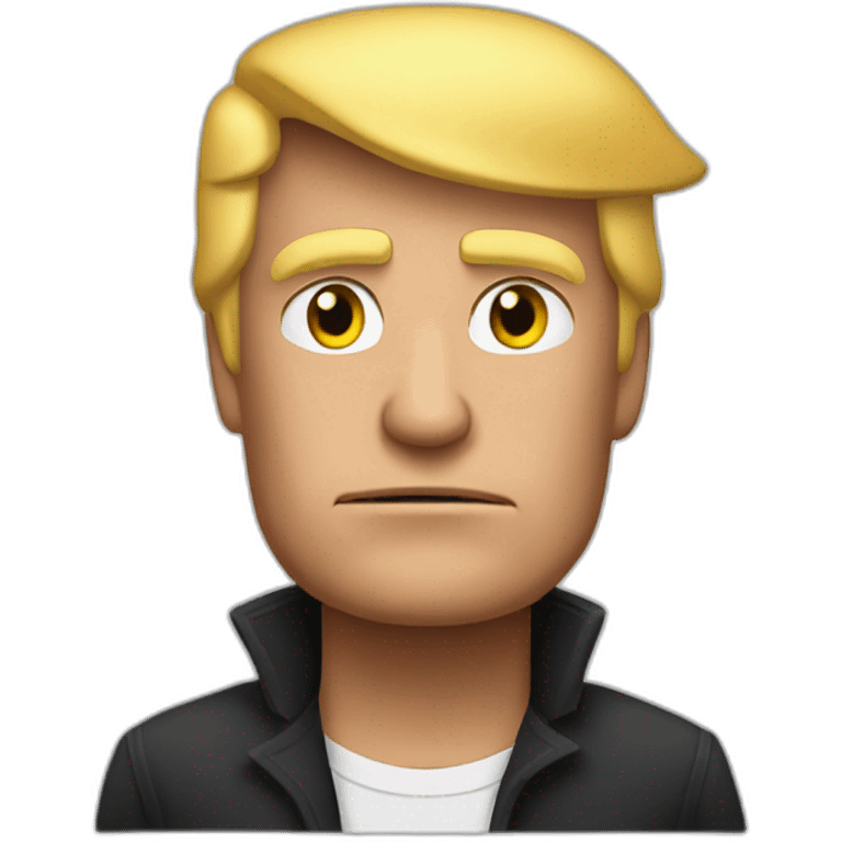 donald-trump-arrested emoji