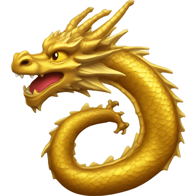 golden dragon emoji