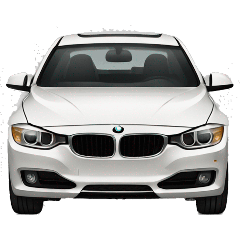 black bmw 328i emoji