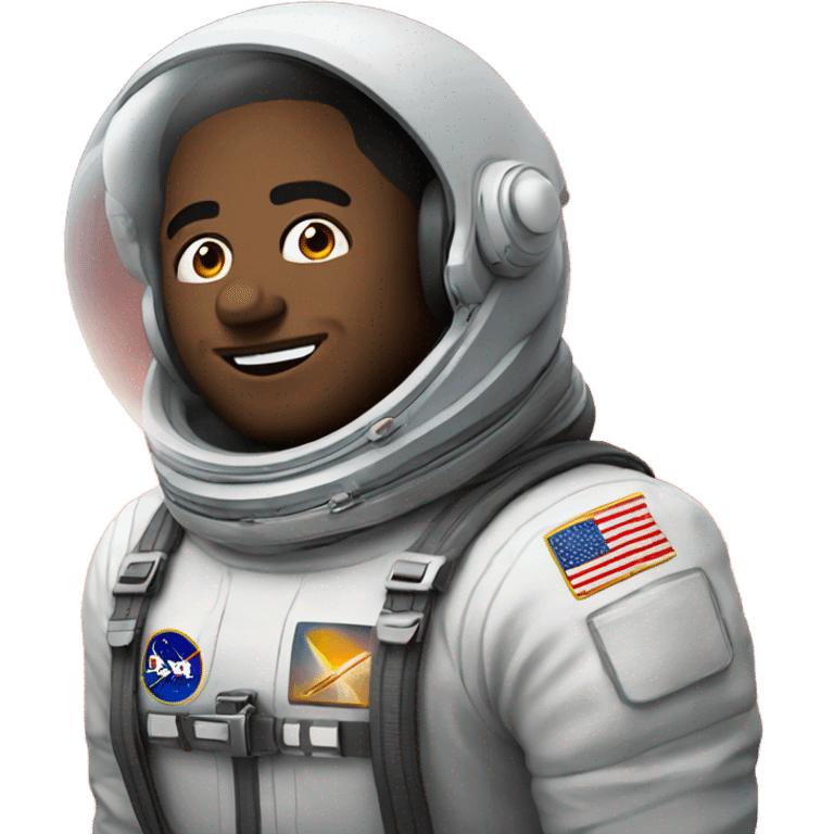 Man flying to space emoji