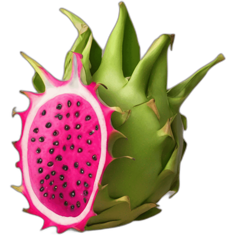 dragon fruit one piece emoji