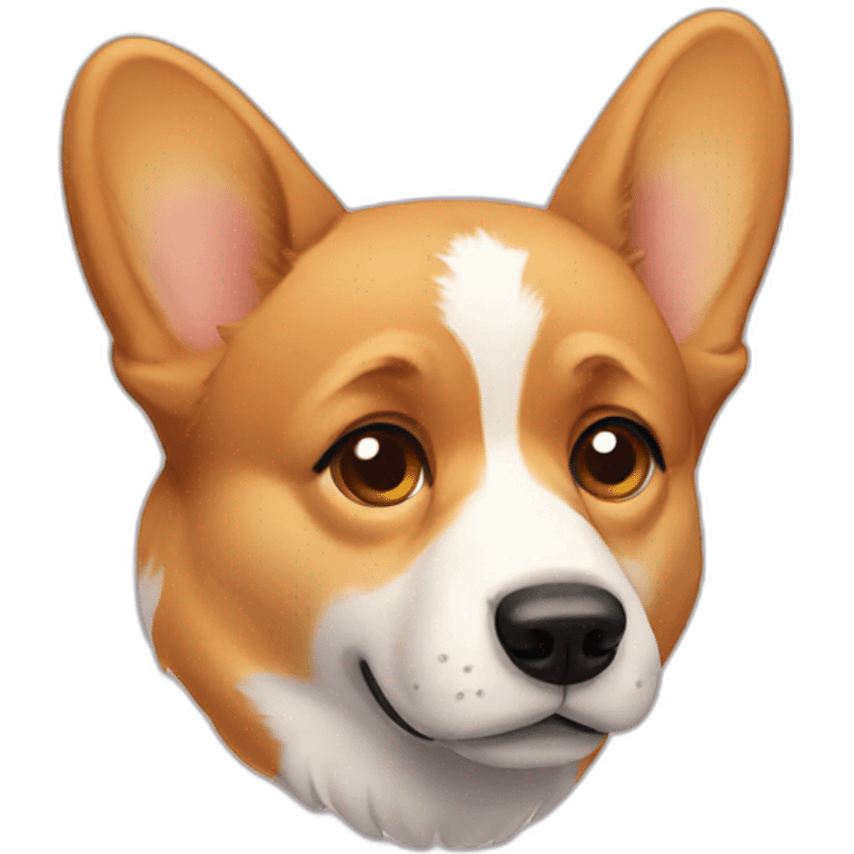 Sad Corgi emoji