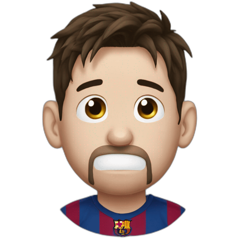 lionel messi crying emoji