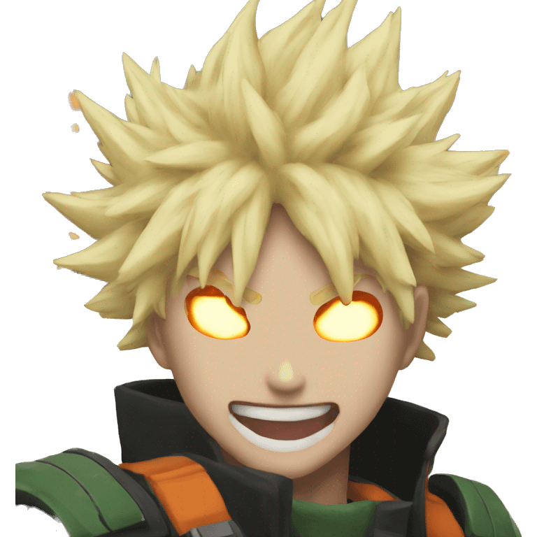 Bakugo explosion emoji