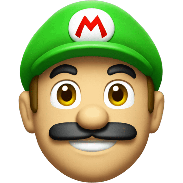 Green Mario emoji