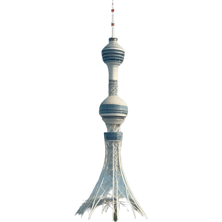 Almaty TV tower emoji