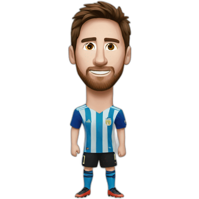 World cup messi emoji