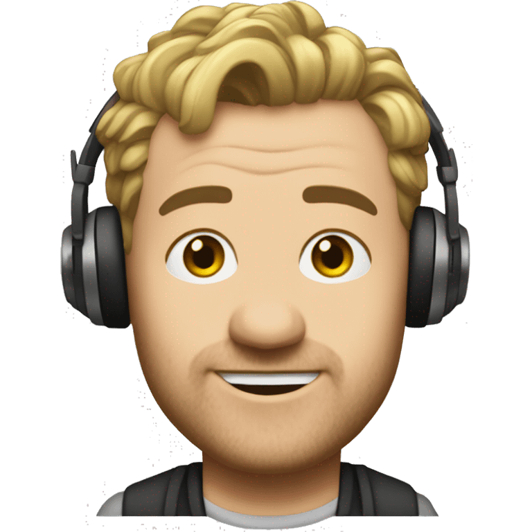 Corrie Dj at disco emoji