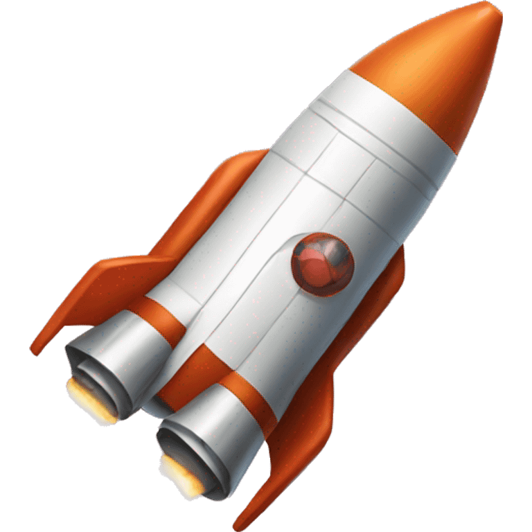 A cool rocket emoji emoji