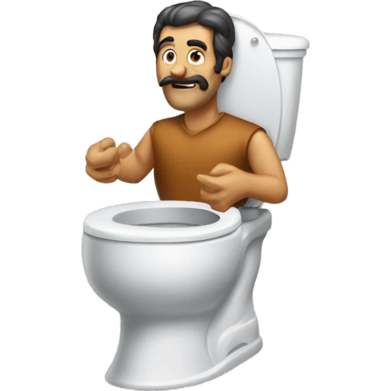 skibidi toilet duke dennis rizz emoji