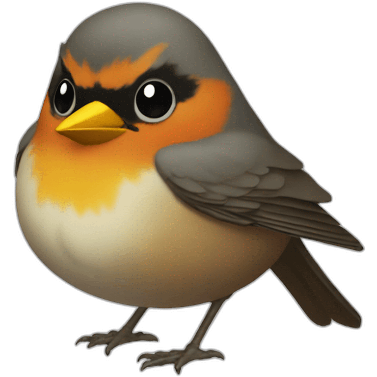 fat robin emoji